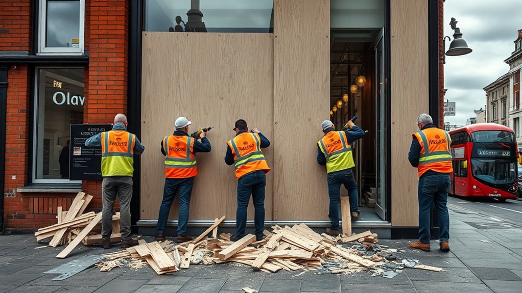 Boarding Up Security Holborn