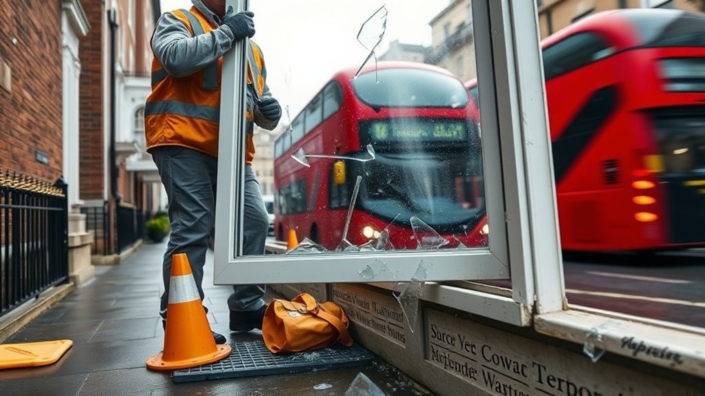 Broken Glass Replacement Holborn