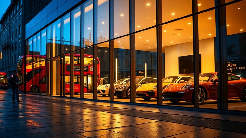 Car Showroom Glazing Holborn