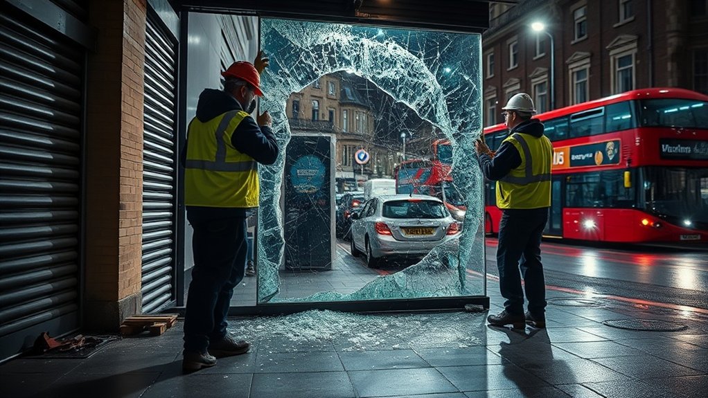 Emergency Shop Front Repair Holborn