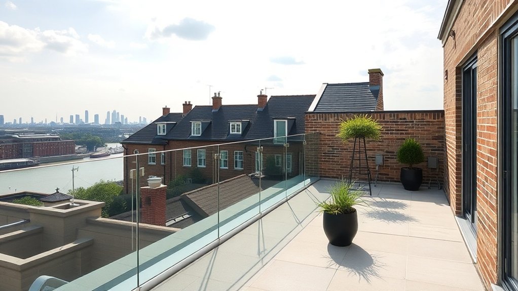 Frameless Glass Balustrades Holborn