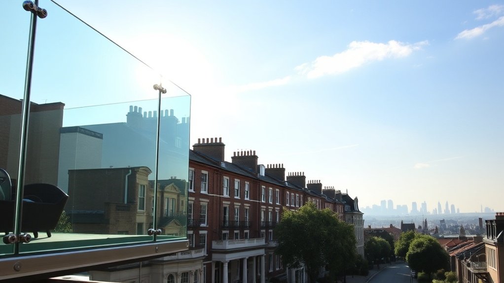 Glass Balustrades & Balconies Holborn