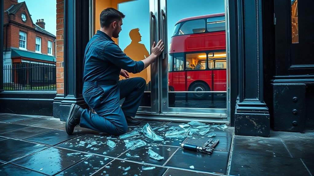 Glass Door Repair Holborn