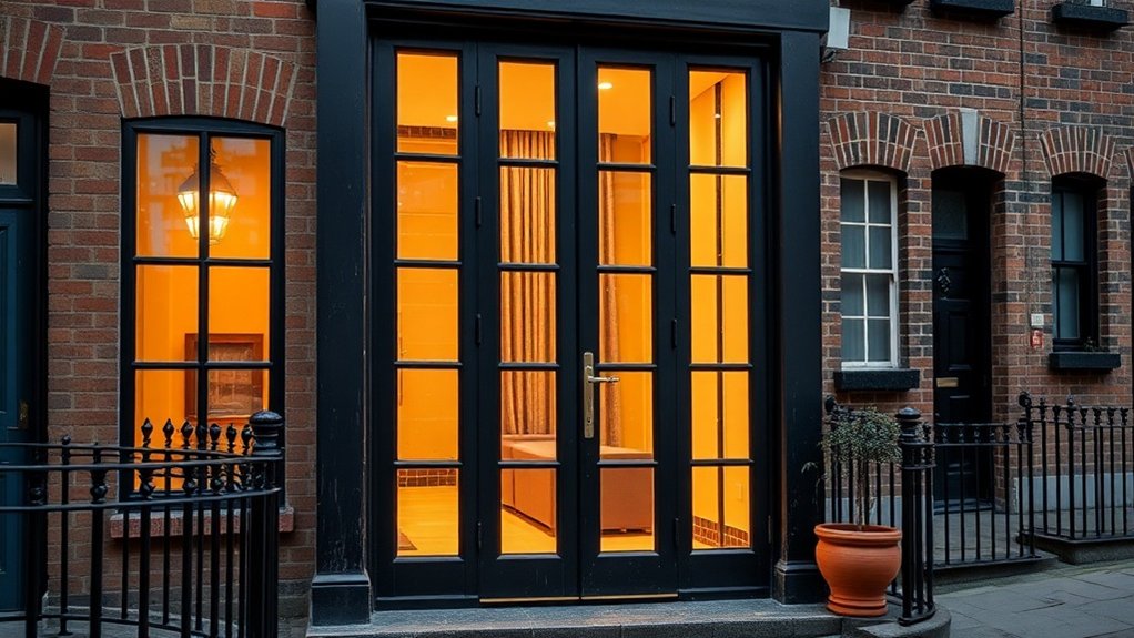 Glass Panel Doors Holborn