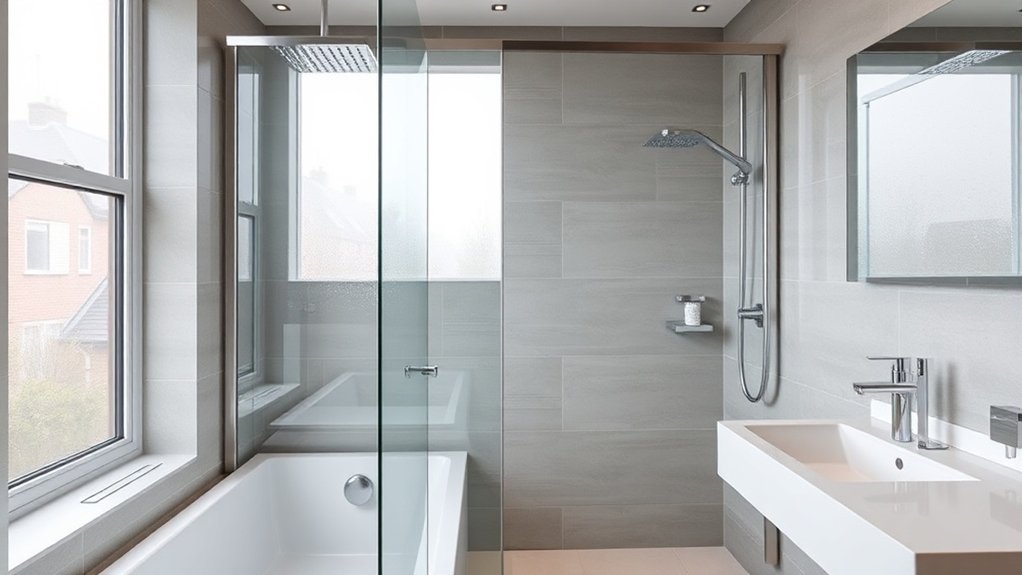 Semi-Frameless Shower Screens Holborn