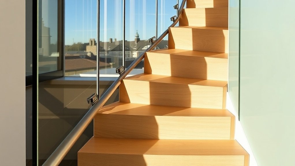 Staircase Glass Panels Holborn
