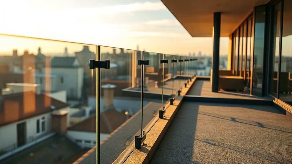 Terrace Glass Balustrades Holborn