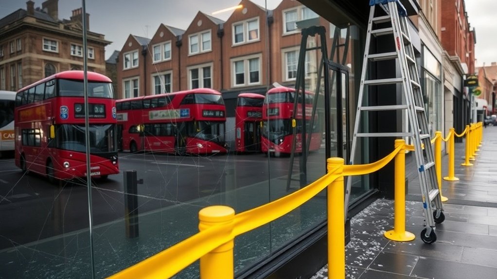 Vandalism Glass Repair Holborn