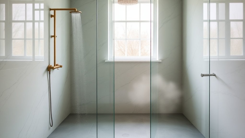 Wet Room Glass Panels Holborn